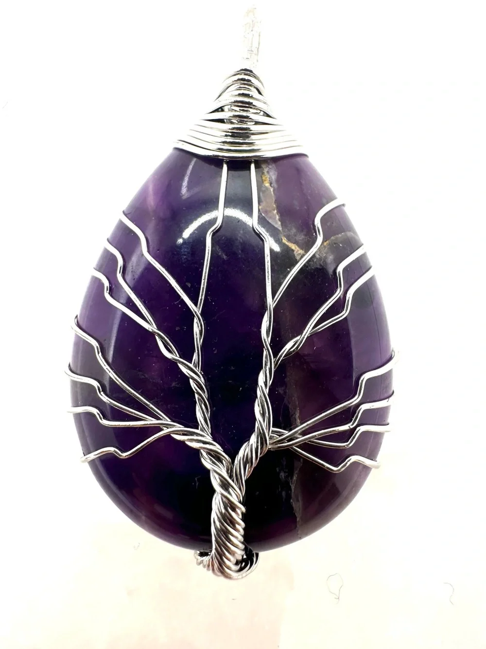 Amethyst Tree of Life Pendant